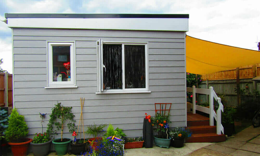 space needed for a granny annexe