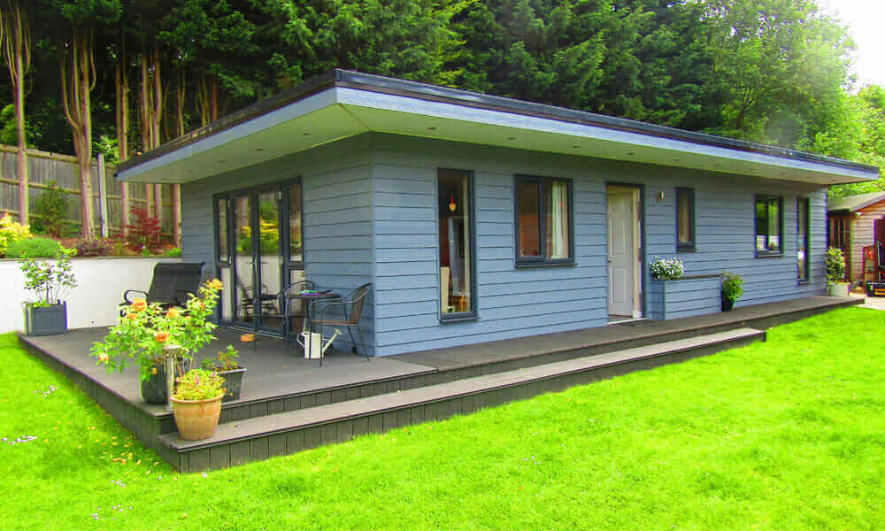 granny annexe cladding comes in a range of colour options from ihus